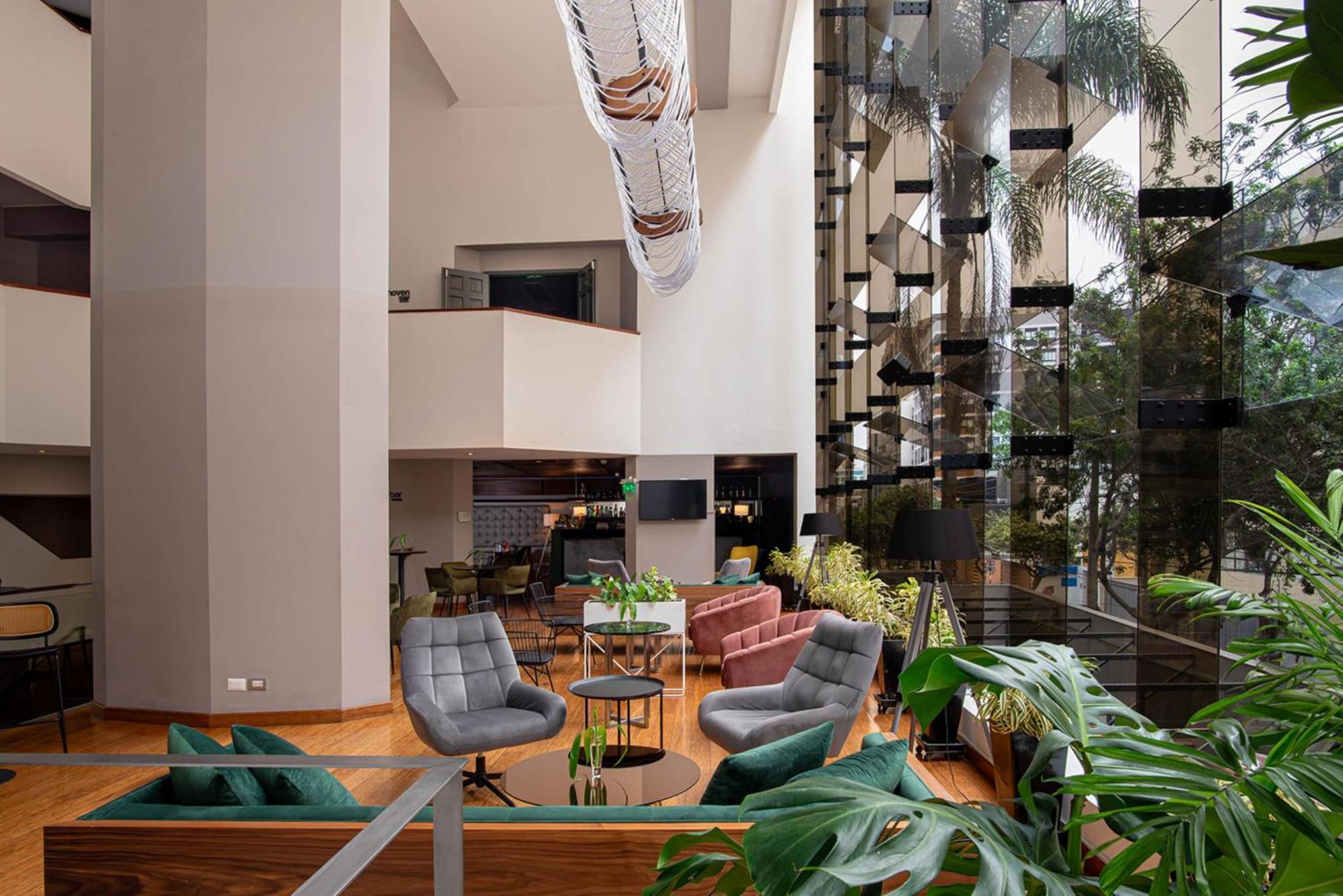 Crowne Plaza Lima By Ihg Exterior foto The interior of the hotel